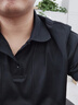 啄木鸟（TUCANO）短袖T恤男夏季时尚百搭polo打底衫舒适透气上衣男装 黑色 2XL 实拍图