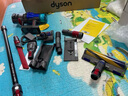 戴森（DYSON）【国家补贴15%】V12 Detect Slim Fluffy轻量高端吸尘器 光学探测微尘 140AW强劲吸力 除螨 蓝色 实拍图