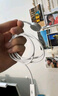 毕亚兹适用苹果手表充电器 iwatch充电器Type-c口AppleWatchS10/Ultra2/9/8/7/6/SE磁吸无线底座 M49紫色 实拍图