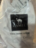 骆驼（CAMEL）运动速干T恤透气宽松户外休闲圆领情侣短袖夏季男款，白色2XL 实拍图