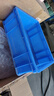 固乡特大号加厚塑料周转箱长方形养鱼养龟箱水产养殖胶箱乌龟筐物流框 蓝色A3#箱 340*265*130MM 实拍图