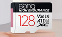 banq 128GB TF（MicroSD）存储卡 A1 U3 V30 4K 行车记录仪&安防监控专用内存卡 高度耐用 实拍图
