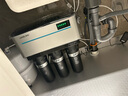 安吉尔净水器家用直饮厨下式反渗透纯水机双出水400G流速0阻垢剂过滤器智能净饮机J1205-ROB8C银色 实拍图