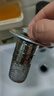 洗手盆漏水塞按压式304不锈钢过滤网面盆弹跳芯下水器洗脸池地漏 F36-ABS电镀主体+精铜防臭芯 三重封锁 防臭防虫防堵塞 实拍图