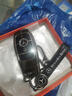S.CHUANG适用奔驰e300l钥匙套2024款c260l男glc300l车glc260高档金属壳 A款【枪色锌合金】贴标皮绳 实拍图