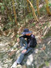 目丸登山防晒帽男款牛仔帽子爬山钓鱼遮阳渔夫男士户外用品太阳必备 升级12CM大帽檐【暗夜黑】 实拍图