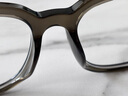 帕森（PARZIN）可配度数近视眼镜架 板材方框男女通用日常易搭修颜黑框 15858 实拍图