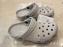crocs卡骆驰檀健次同款洞洞鞋男沙滩鞋|10001 大气灰-1FT 43(270mm) 实拍图