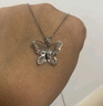 周生生Pt950铂金Daily Luxe蝴蝶白金铂金吊坠挂坠女款  85860P定价 实拍图