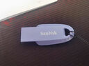 闪迪（SanDisk）64GB USB3.2 U盘 CZ550紫色 安全加密 数据恢复 学习电脑办公投标 小巧便携 车载 大容量优盘 实拍图