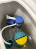海立通用马桶水箱配件老式抽水坐便器厕所蹲坑水箱配件进上水阀SJ02蓝 实拍图