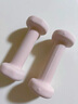 Keep 彩色浸塑哑铃 男女家用家庭健身肌肉塑形手臂轻重量樱粉 1kg*2 实拍图