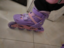 麦斯卡（Mesuca）&库洛米联名儿童溜冰鞋初学者专业轮滑鞋旱冰鞋闪光轮 实拍图