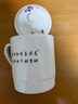 潇毅艾 景德镇陶瓷茶杯带盖家用杯喝茶杯青花瓷器办公杯子 国色天香 实拍图