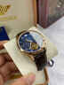 劳力士王子男士手表瑞士正品十大名表原装进口男表全自动机械表陀飞轮腕表男 间金蓝面 实拍图