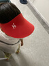 HeyBetter儿童防晒帽UPF50+无顶遮阳帽遮脸防紫外线 小红帽（红色） 均码 实拍图