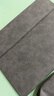 墨一（MOYi） 微软surface pro4/5/6/7/7+保护套平板电脑包键盘外壳Go1/2/3皮套软边全包8/9/10/11内胆包保护套 时尚灰【配电源包】Pro 9/10/11通用 实拍图