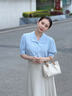 蔻一（Cnoles）包包女包2025女士斜挎包高级感编织纹手提包七夕情人节礼物送女友 米白-新款节日礼物送女生 实拍图