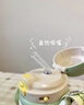 babycare小企鹅儿童保温杯婴幼儿宝宝保温奶瓶水壶学饮直饮吸管杯儿童水杯 赠直通吸嘴- 把手款浅嗬绿 300ml 实拍图