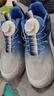 鸿星品尓克旋转纽扣男鞋秋冬季加绒棉鞋男士休闲运动鞋青少年大童跑步鞋 20265天蓝 40 实拍图