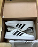 adidas BREAKNET休闲网球文化板鞋小白鞋男子阿迪达斯官方轻运动   白色/黑色   40.5 实拍图