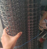 金丝银网 塑料网围栏网养殖网养鸡围栏网果园菜园围栏网格防护隔离栅栏围 1.5米高50米长+扎带 3厘米孔2.1mm厚【简单防护】 实拍图
