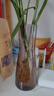 吕姆克花瓶玻璃创意家居仿真花干花饰品水养富贵竹束腰灰色花瓶摆件5388 实拍图
