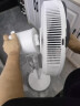 美的（Midea）【飓风节能】七叶柔风立式电风扇/家用轻音落地扇/台式小型风扇/大风力遥控定时摇头风扇SAH35BSJ 实拍图