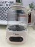 美的（Midea）花漾0胶水全玻璃全自动养生壶 办公室多功能煮茶壶 烧水壶恒温电热水壶煮茶器花茶壶1L YS10B101 实拍图