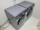 博世（BOSCH）6系活氧10KG洗烘套装滚筒洗衣机烘干机 智能投放 云朵白衣物护理中心254D80W+254DS0W 实拍图