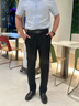 SATCHI沙驰皮带男士真皮自动扣头层牛皮商务裤腰带2025新款真皮皮带男款 【经典银-礼盒包装】 115cm 实拍图