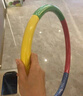 马丁兄弟儿童呼啦圈幼儿园小学生软棉呼啦圈初学者表演圈 60cm生日礼物 实拍图