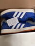 adidas「面包鞋」GRAND COURT BASE 00s休闲低帮板鞋男女阿迪达斯   半荧光蓝/白色/树脂黄   42 实拍图