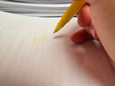 小米巨能写多彩中性笔 5支装 0.5mm 商务办公中性笔会议笔 橙黄绿蓝紫 实拍图