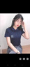 源于衣夏季工作服定制工衣POLO短袖衣服印字T恤文化衫广告衫logo刺绣男 黑色 2XL 实拍图