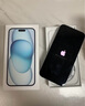 Apple/苹果 iPhone 15 Plus (A3096) 128GB 蓝色支持移动联通电信5G 双卡双待手机 实拍图