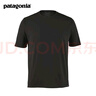 巴塔哥尼亚（Patagonia）男士超轻户外运动C1速干短袖T恤 Capilene Cool Daily 45215 BLK M 实拍图