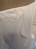 杉杉（FIRS）衬衫男士夏季商务莫代尔桑蚕丝短袖衬衣弹力免烫衬衫 D19101  42  实拍图