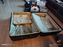 新秀丽（Samsonite）行李箱28英寸拉杆箱竖条纹大容量旅行箱包托运密码箱黑色GU9 实拍图