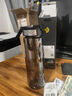 诺百纷4系魔力球磁弹泡茶杯tritan塑料便携户外健身防摔茶水分离杯 灰黑 T3512  800ml 实拍图