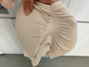 美德乐（Medela）哺乳文胸产后喂奶孕妇内衣单层前开扣轻盈款 奶油色 XL 实拍图
