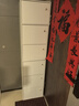 悦美妙 鞋柜门口窄立式家用小户型玄关简易柜子储物柜防尘鞋盒收纳鞋架 国补【十二层】42*30*176暖白色 实拍图