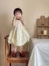 拉夏贝尔女童连衣裙2026新款洋气宝宝公主刺绣裙子女孩夏季无袖花苞背心 可爱泡泡裙 130 130建议身高120-130 实拍图