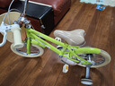永久（FOREVER） 儿童自行车3-6岁女童2-8童车宝宝小孩12寸14单车脚踏车幼儿女孩 苹果绿【运动款】+礼包 14寸【适合身高：90-105CM】推荐 实拍图