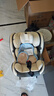 Heekin德国 儿童安全座椅汽车用0-4-12岁婴儿宝宝360度旋转ISOFIX硬接口 时尚灰(ISOFIX+360度旋转) 实拍图