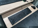 益观键盘托架免打孔抽屉架托免安装桌面滑轨夹桌下支架电脑鼠标收纳架 浅胡桃（75*24CM滑轨款） 实拍图