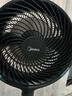 美的（Midea）【双重杀菌】WIFI风随温变无叶风扇家用净化扇遥控落地扇定时塔扇直流变频轻音电风扇AMS150E-TM 实拍图