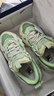 斐乐（FILA）官方女鞋老爹鞋复古运动鞋新款猫爪鞋5代休闲鞋 桃木绿/小白菜-MB 38 实拍图