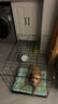 贝初众狗笼子大中小型犬带厕所折叠便携猫笼子超大号狗狗围栏宠物笼 黑色60*42*50cm【15斤内】 托盘+脚垫 折叠免安装 实拍图