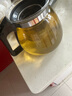 【京东物流】茶壶套装整套茶具大容量玻璃茶杯带滤网耐高温泡茶具 1000ML泡茶壶 1个 实拍图